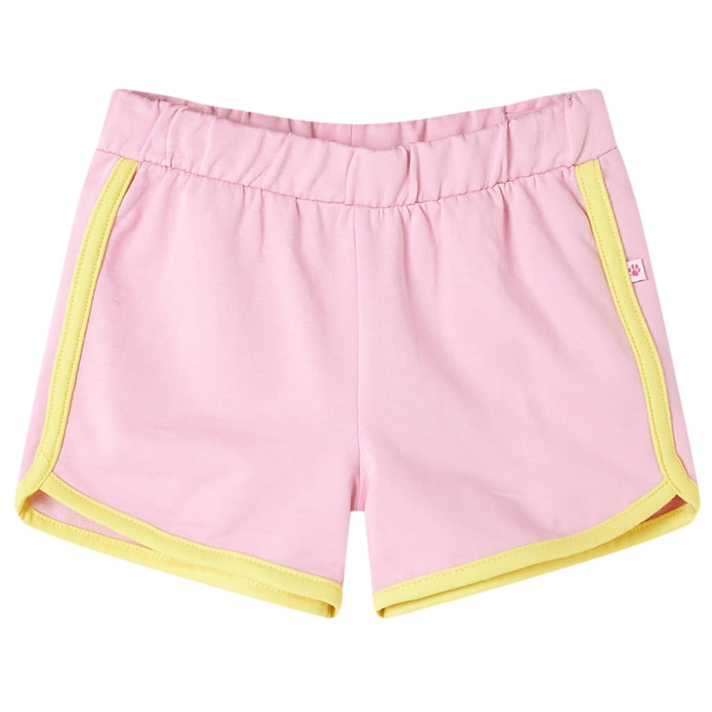 Children's shorts, bright pink, 92