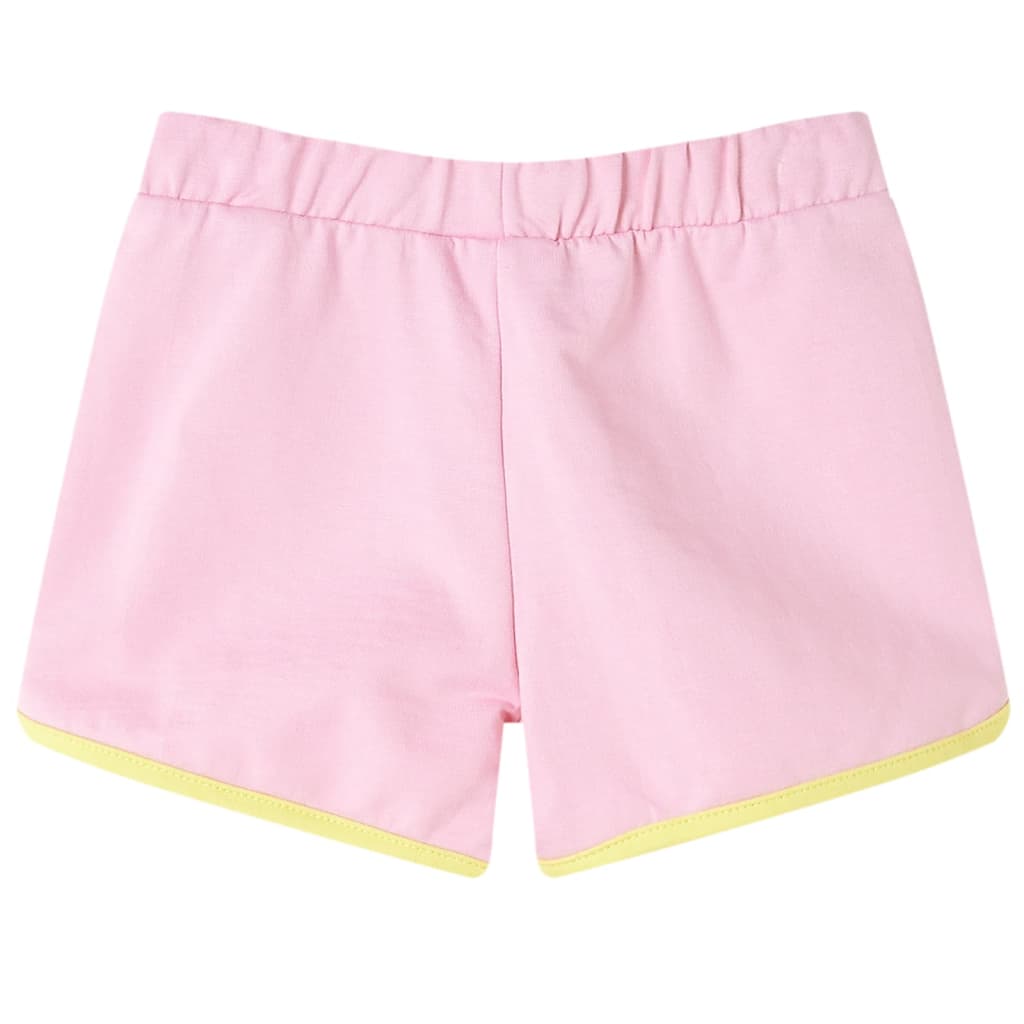 Children's shorts, bright pink, 92