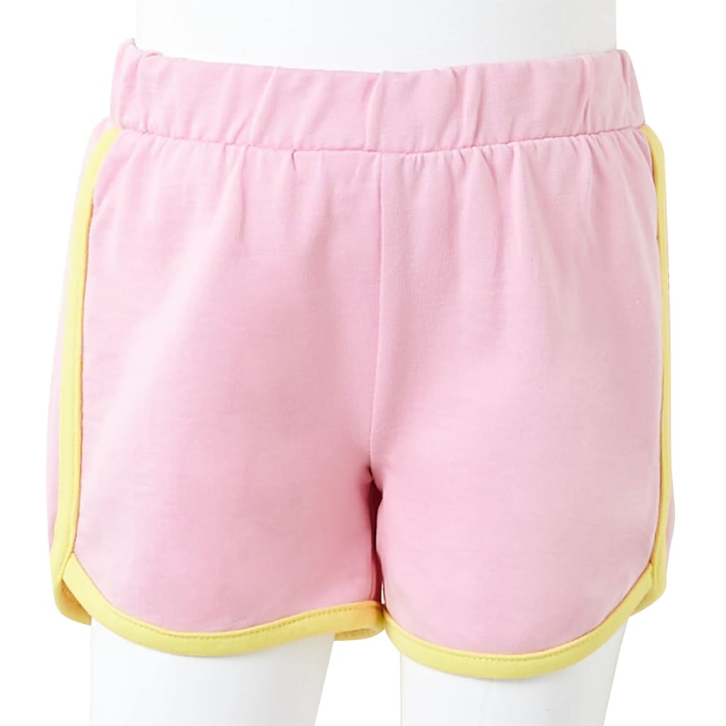 Children's shorts, bright pink, 92