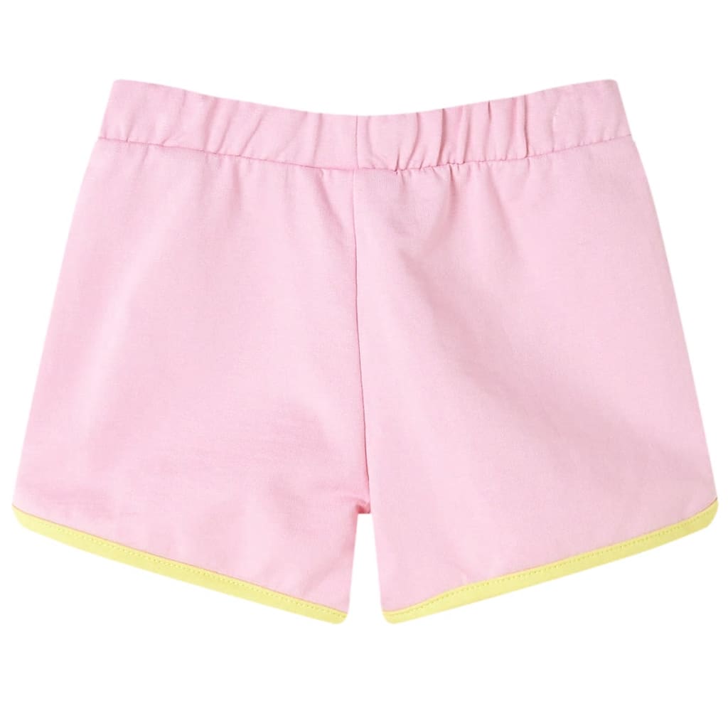 Children's shorts, bright pink, 128