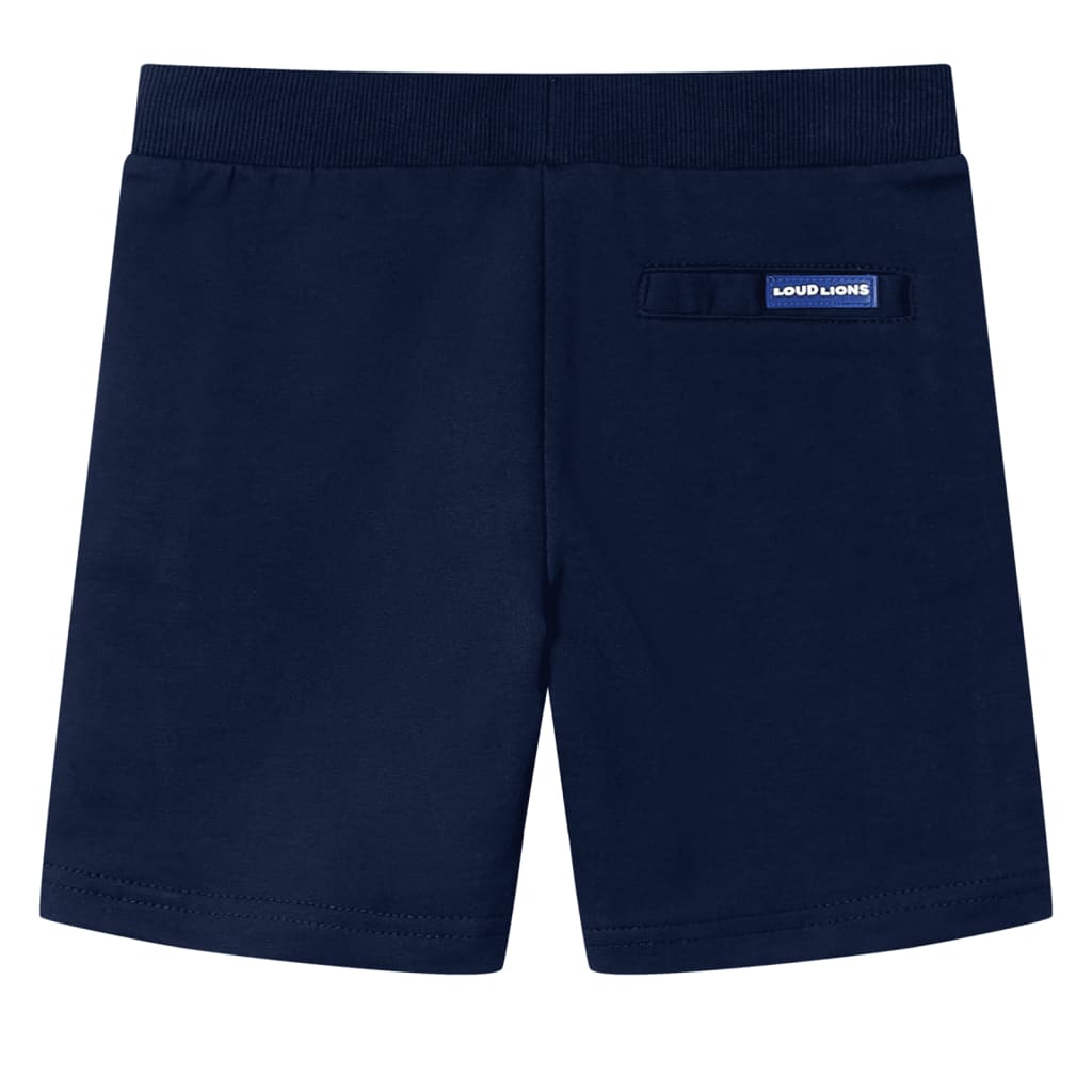 Children's shorts, navy blue, 92