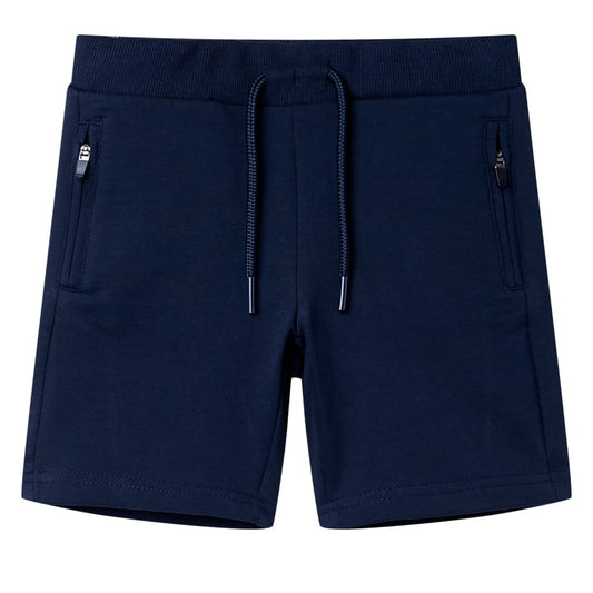 Children's shorts, navy blue, 116