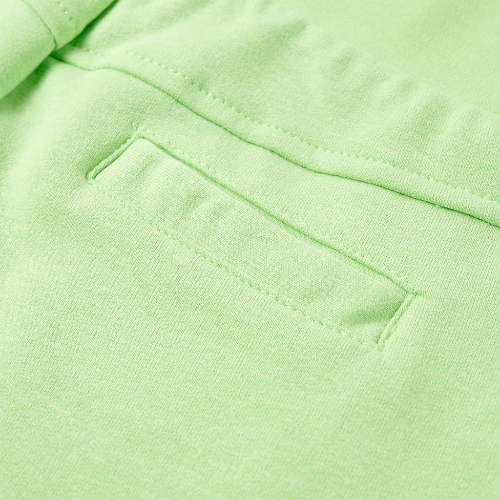 Children's shorts neon green 92