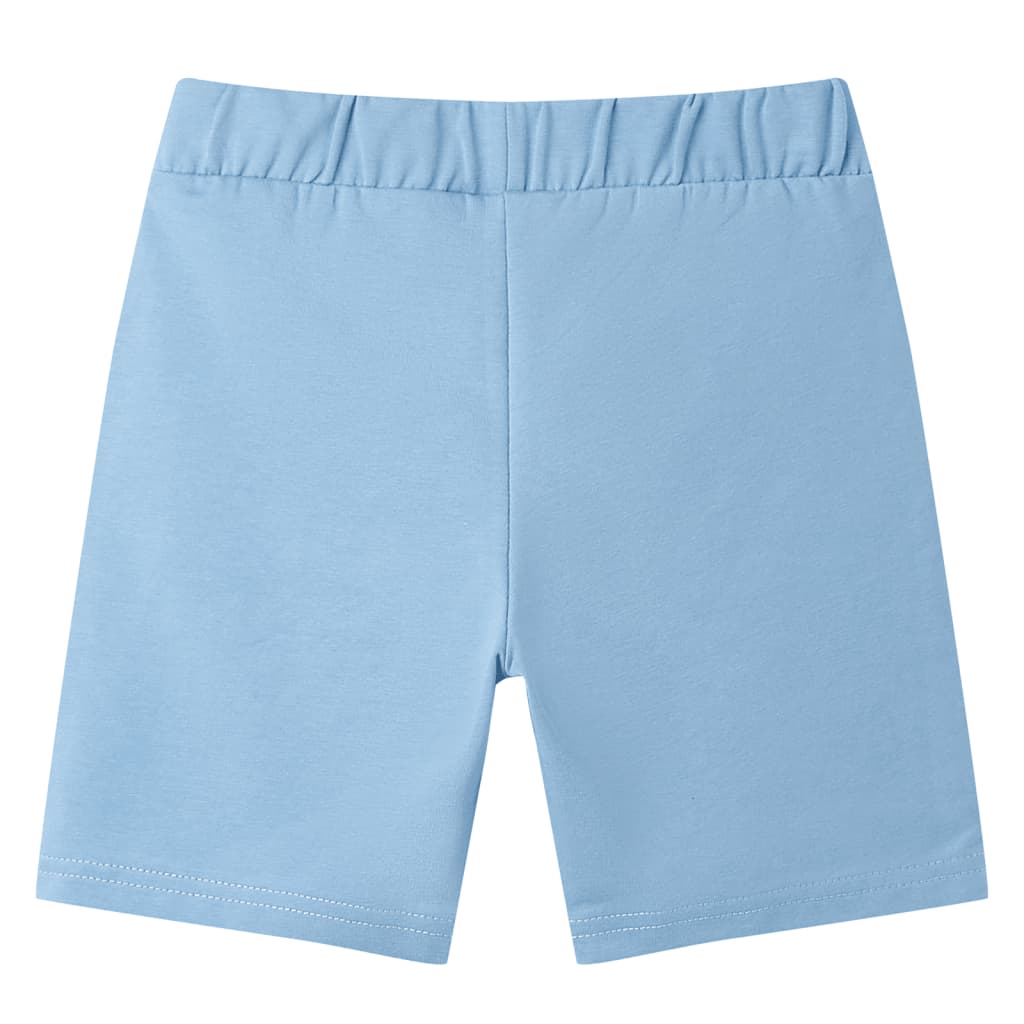 Children's shorts with drawstring, blue, 104