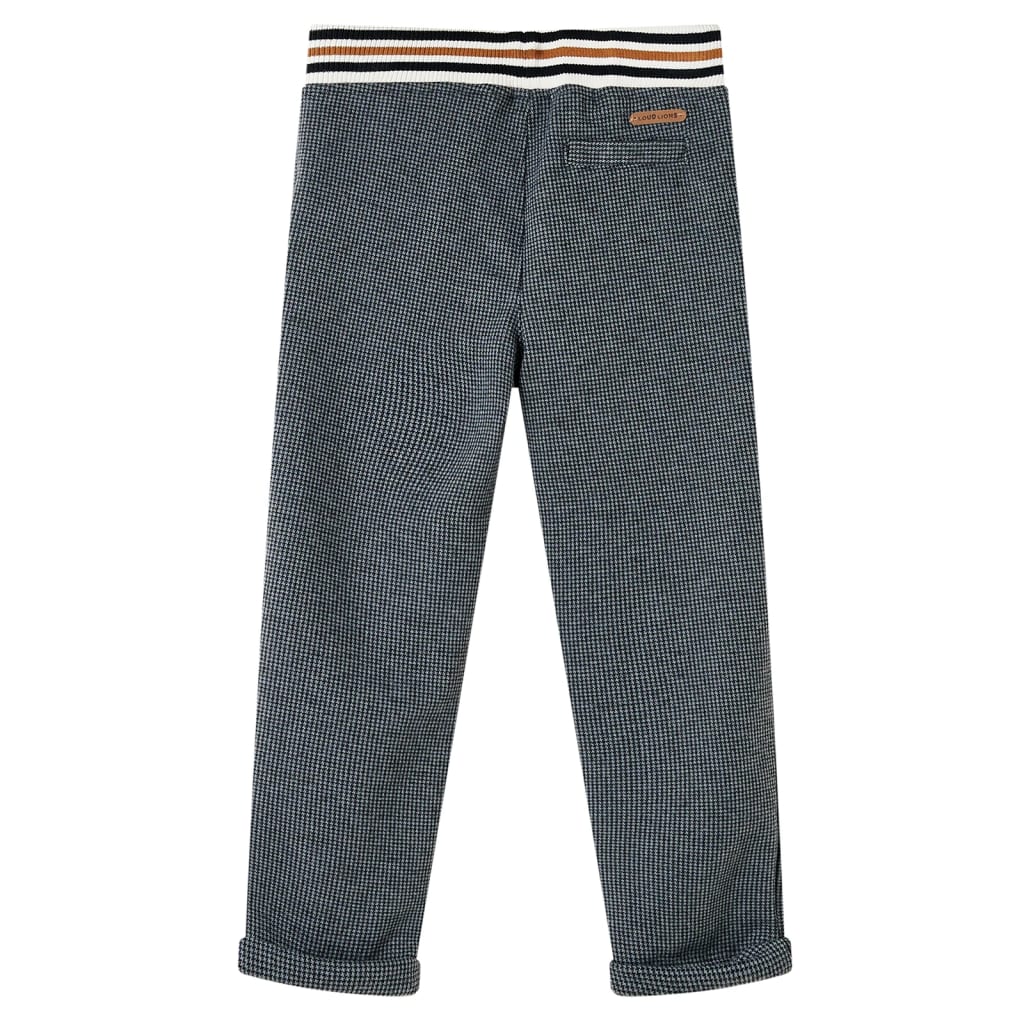 Children's trousers, anthracite grey, 128