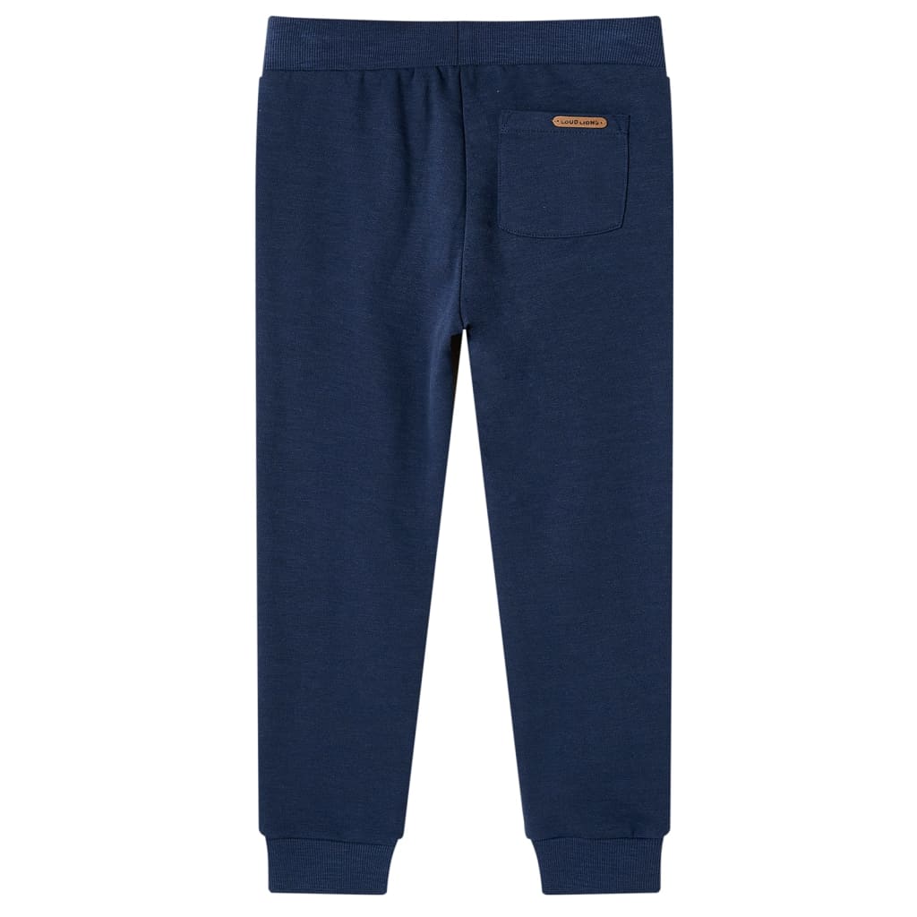 Children's sweatpants, navy blue, 92