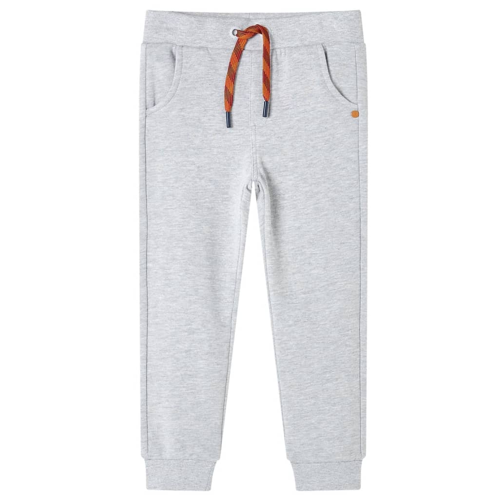 Children's sweatpants, grey mix, 104