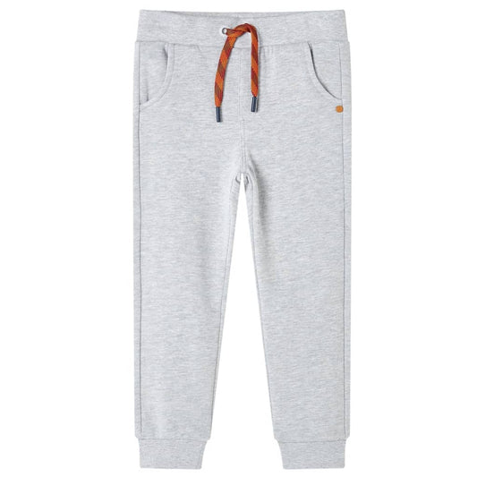 Children's sweatpants, grey mix, 104