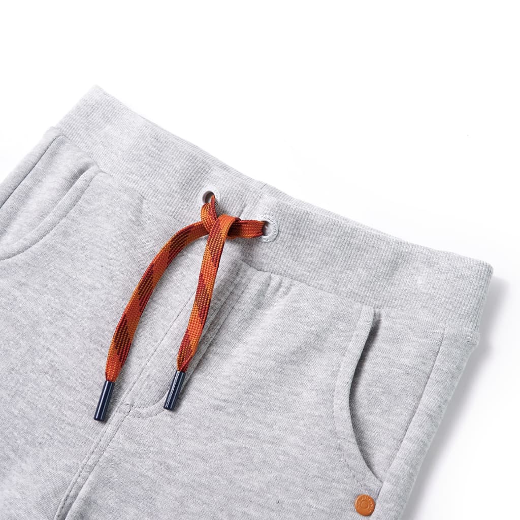 Children's sweatpants, grey mix, 104