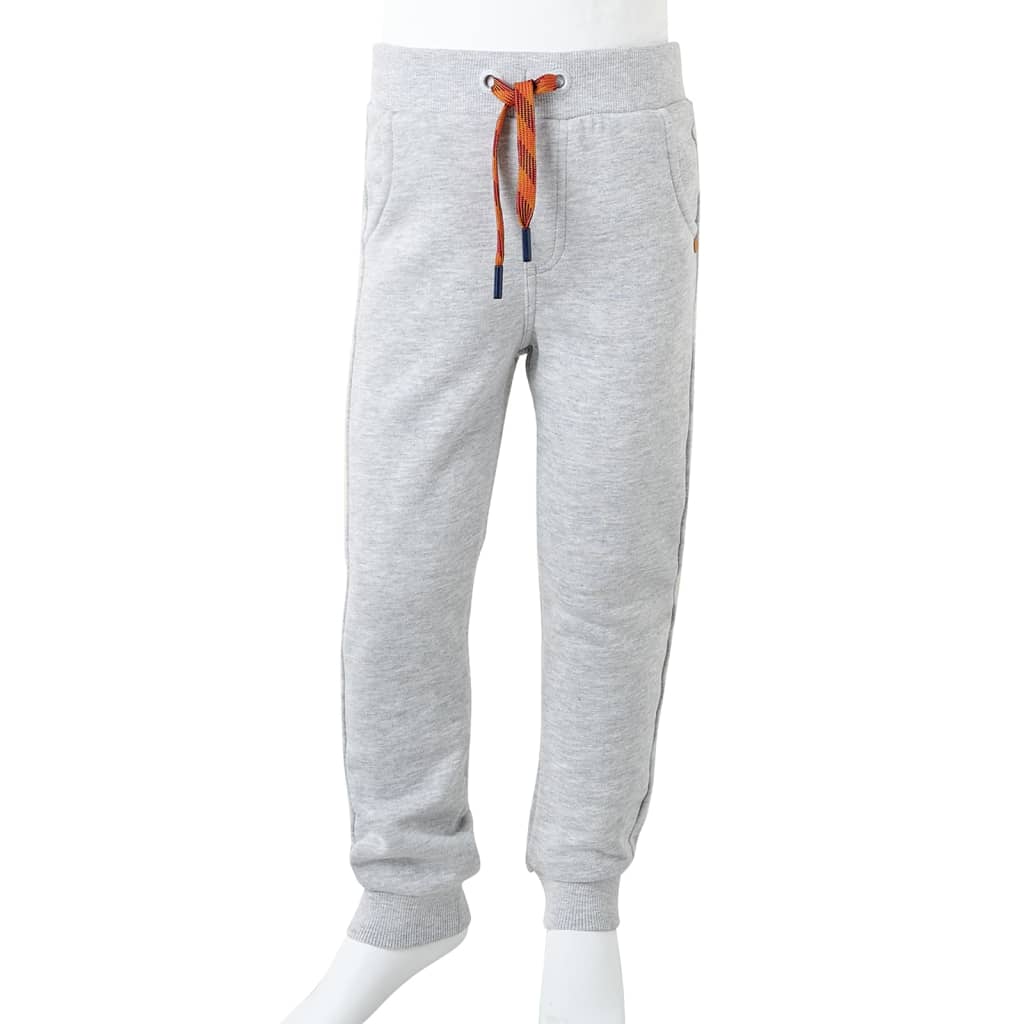 Children's sweatpants, grey mix, 104