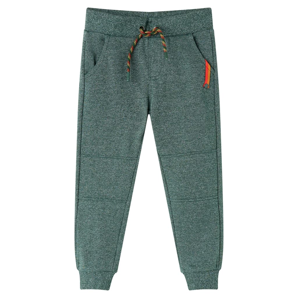 Children's sweatpants, dark green, 104