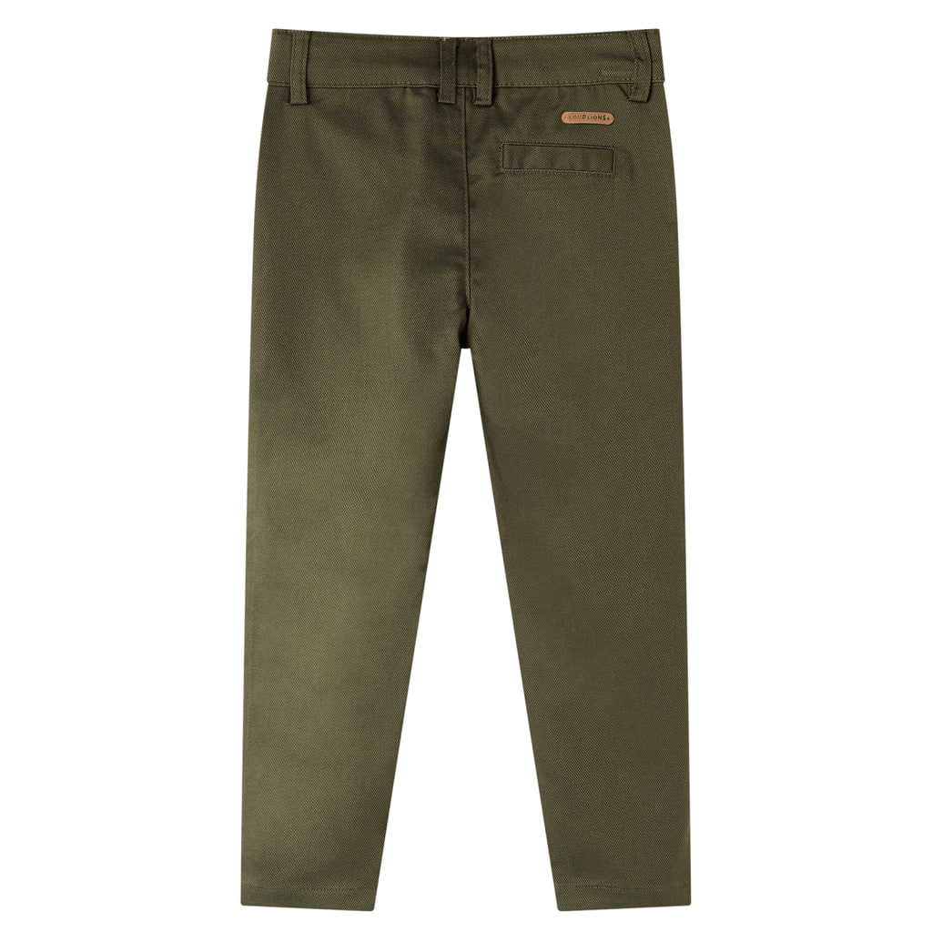 Children's trousers, khaki, 92