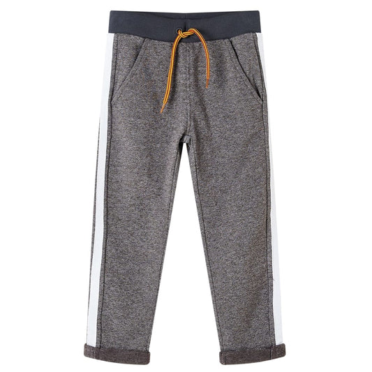 Children's sweatpants, dark gray, 92