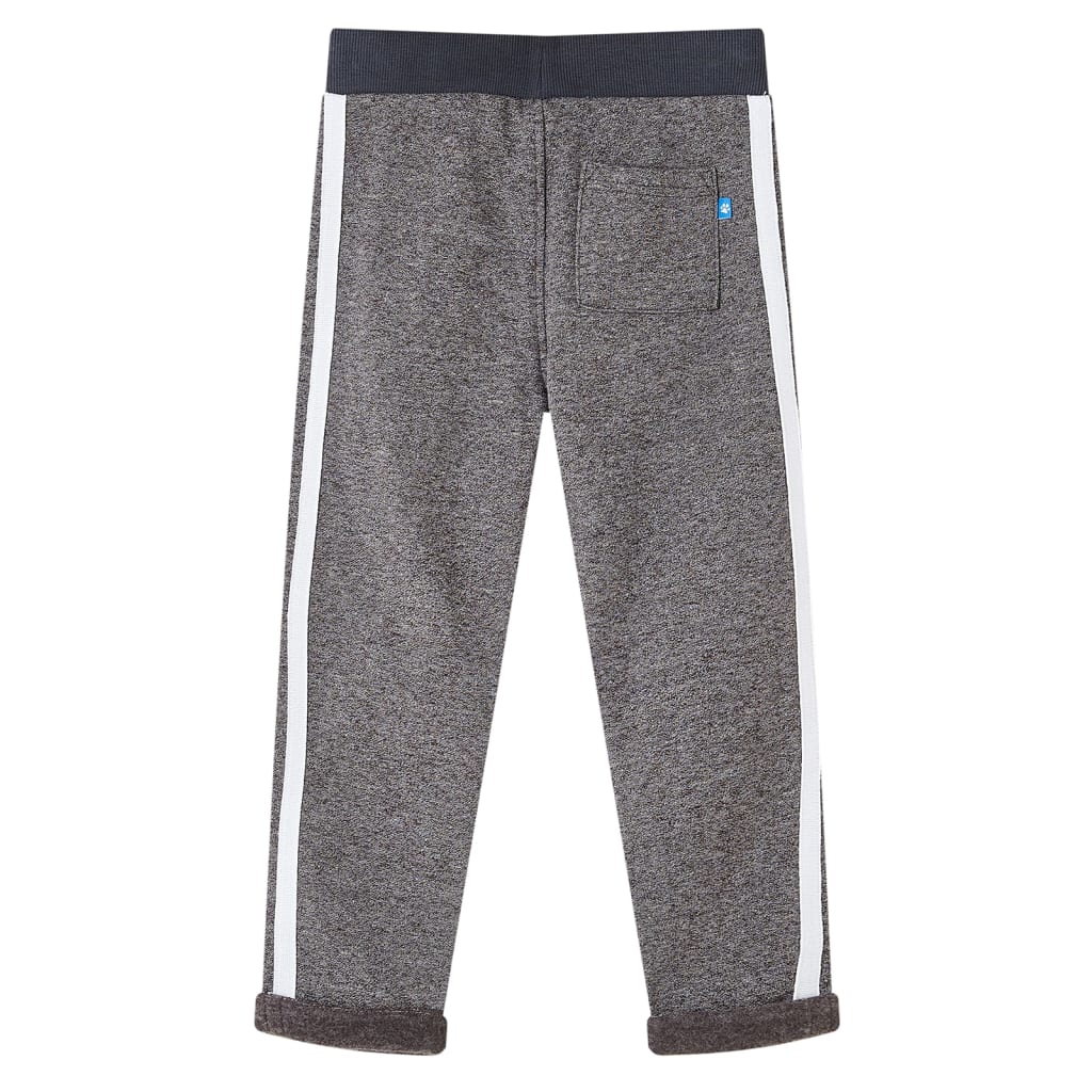 Children's sweatpants, dark gray, 92