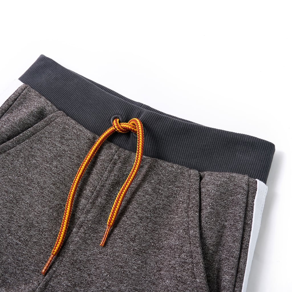 Children's sweatpants, dark gray, 92