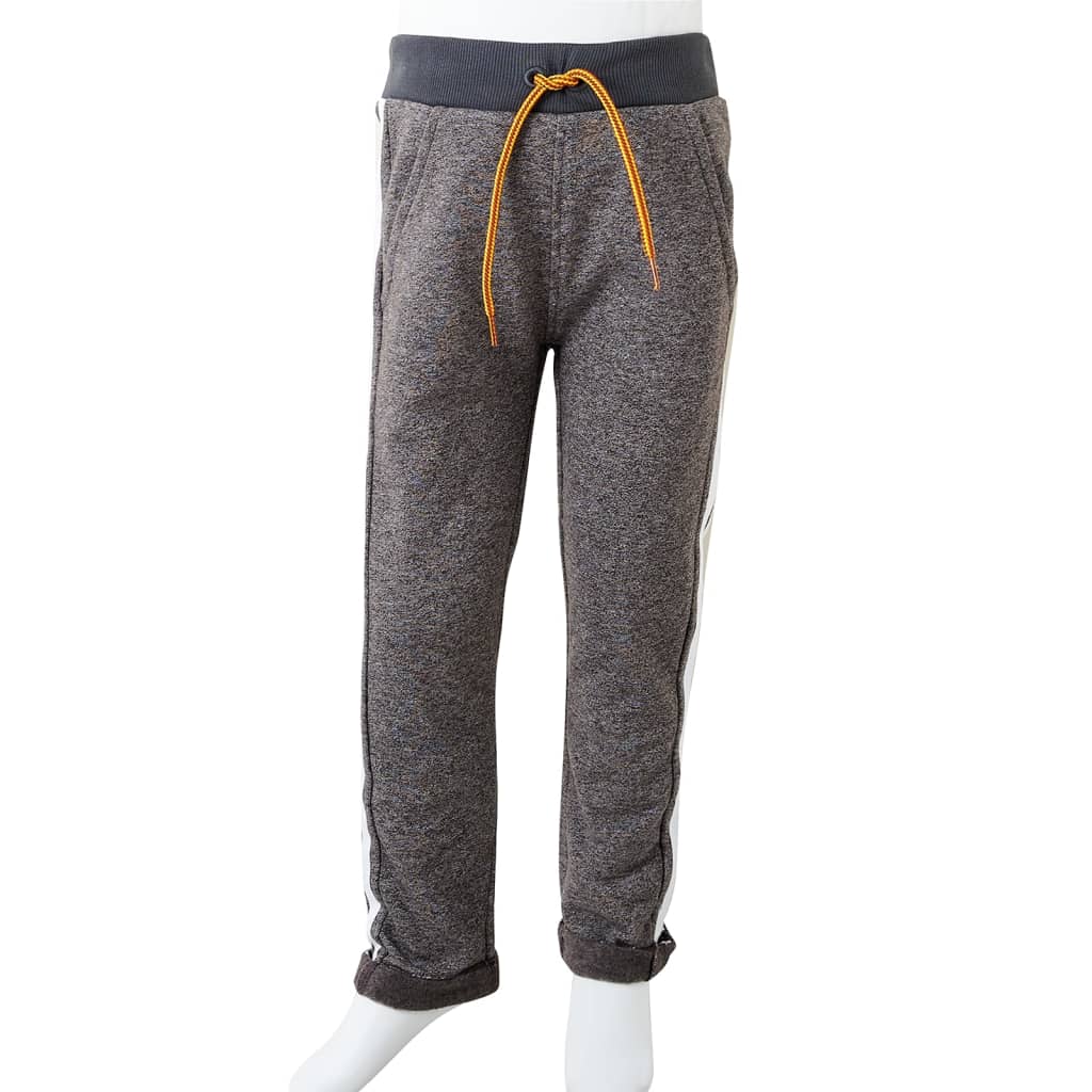 Children's sweatpants, dark gray, 92