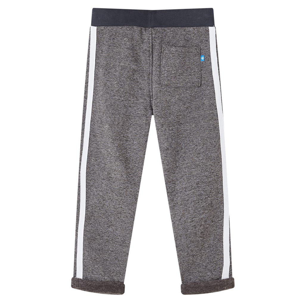 Children's sweatpants, dark gray, 104