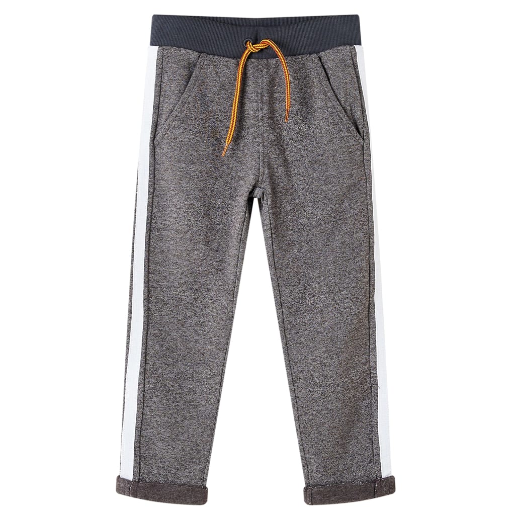 Children's sweatpants, dark gray, 116