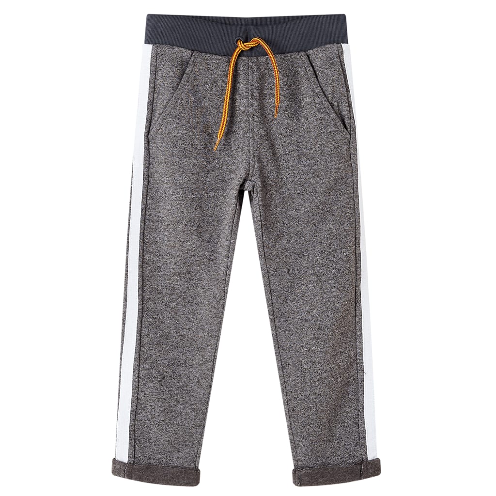 Children's sweatpants, dark gray, 140