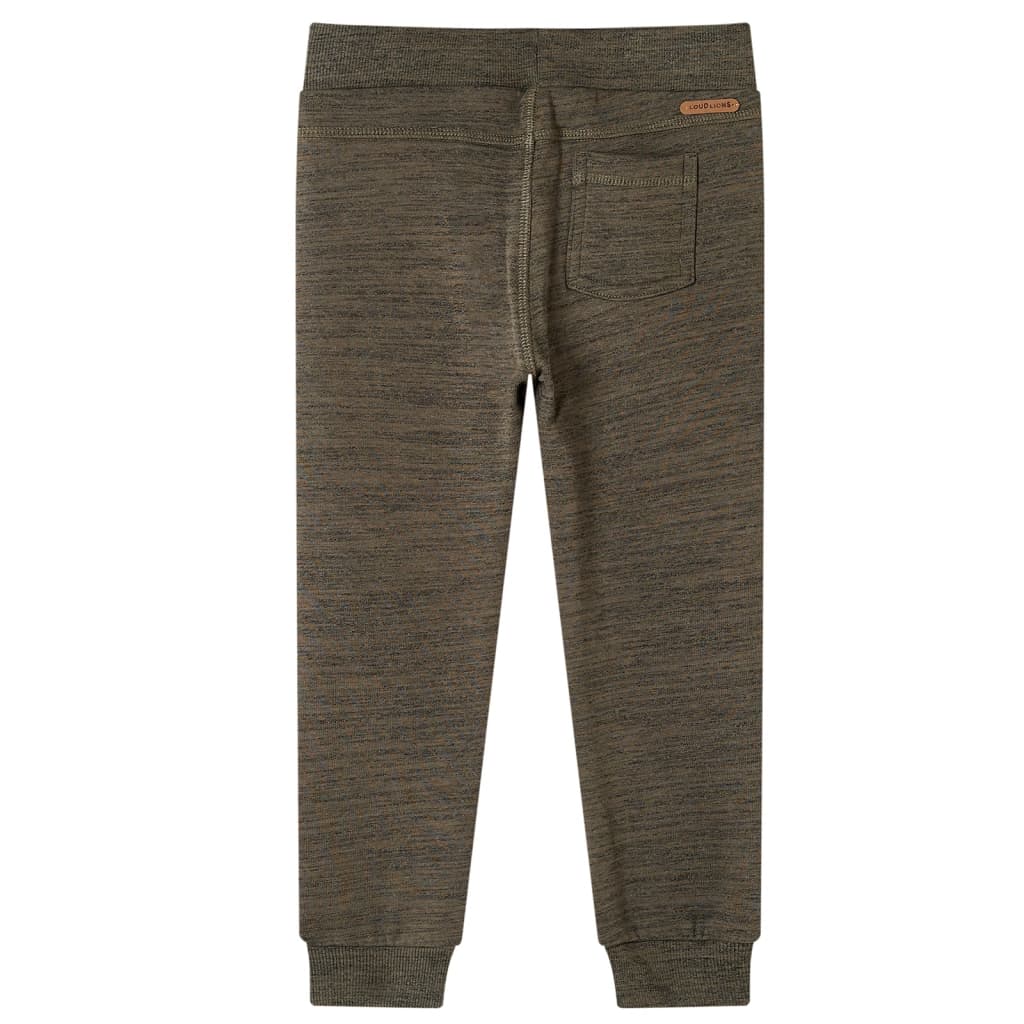 Children's sweatpants, dark khaki, 116