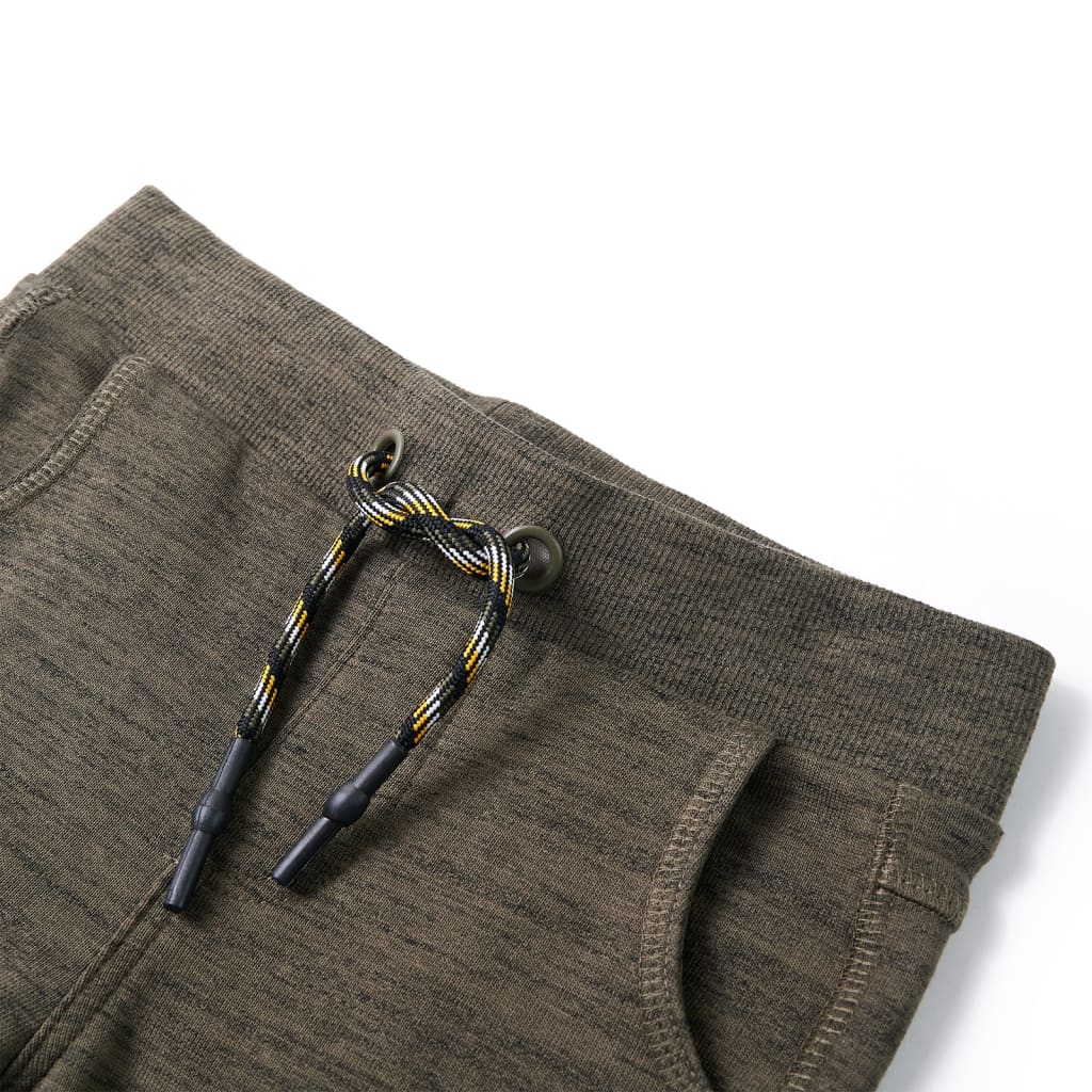 Children's sweatpants, dark khaki, 116