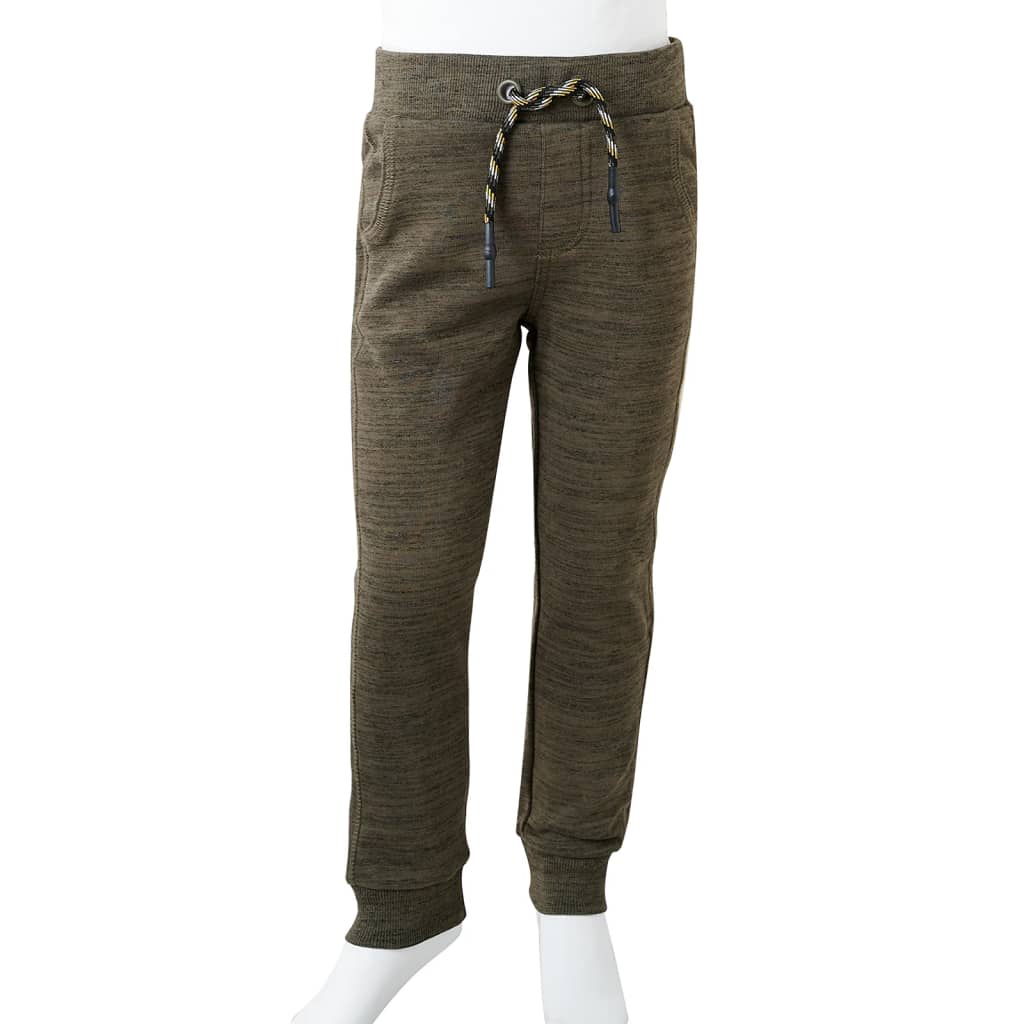 Children's sweatpants, dark khaki, 116