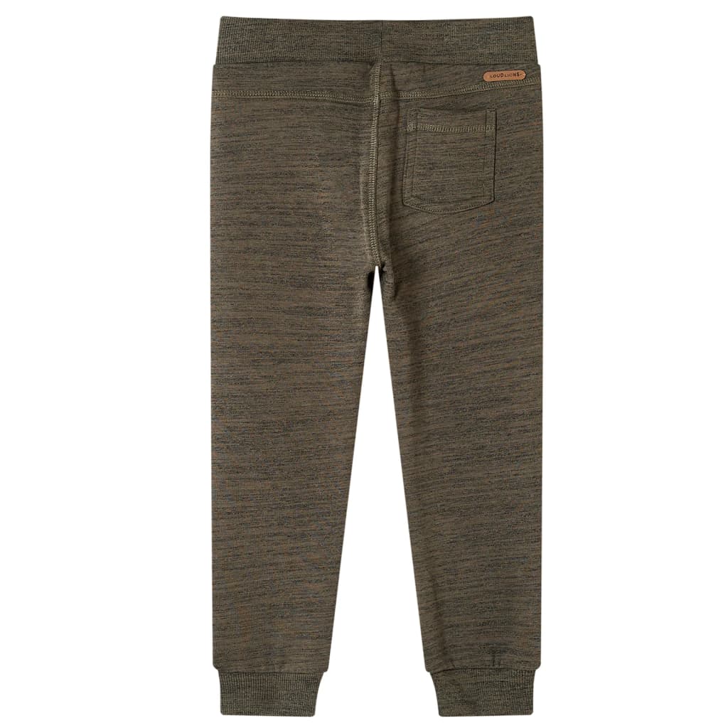 Children's sweatpants, dark khaki, 128