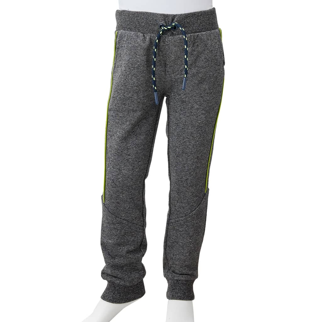 Children's sweatpants, grey mix, 116