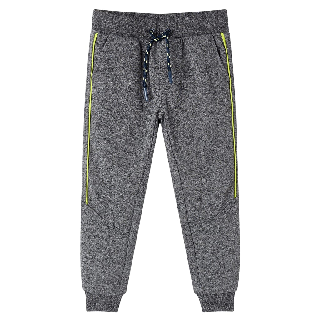 Children's sweatpants, grey mix, 140