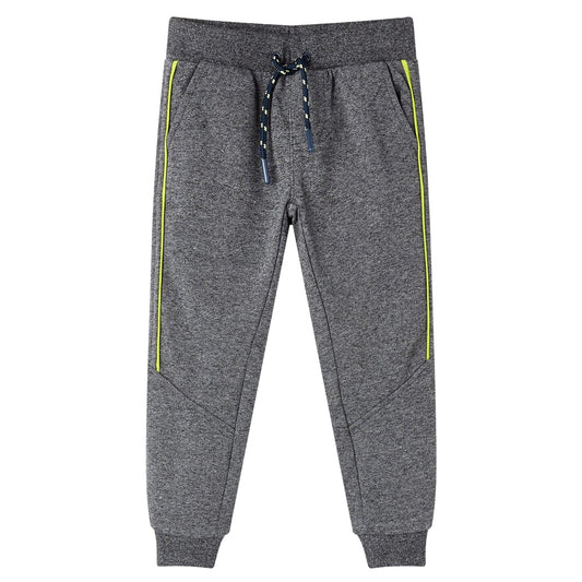 Children's sweatpants, grey mix, 140