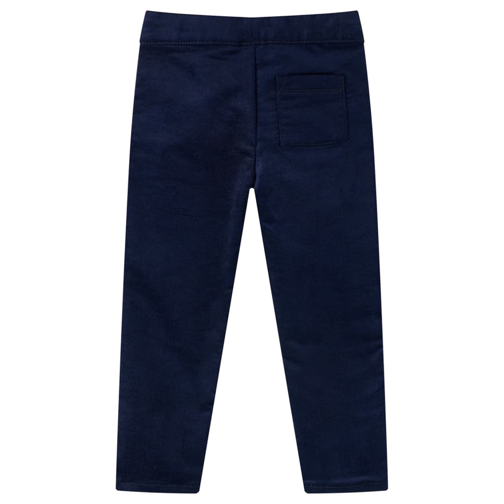 Children's trousers, navy blue, 92