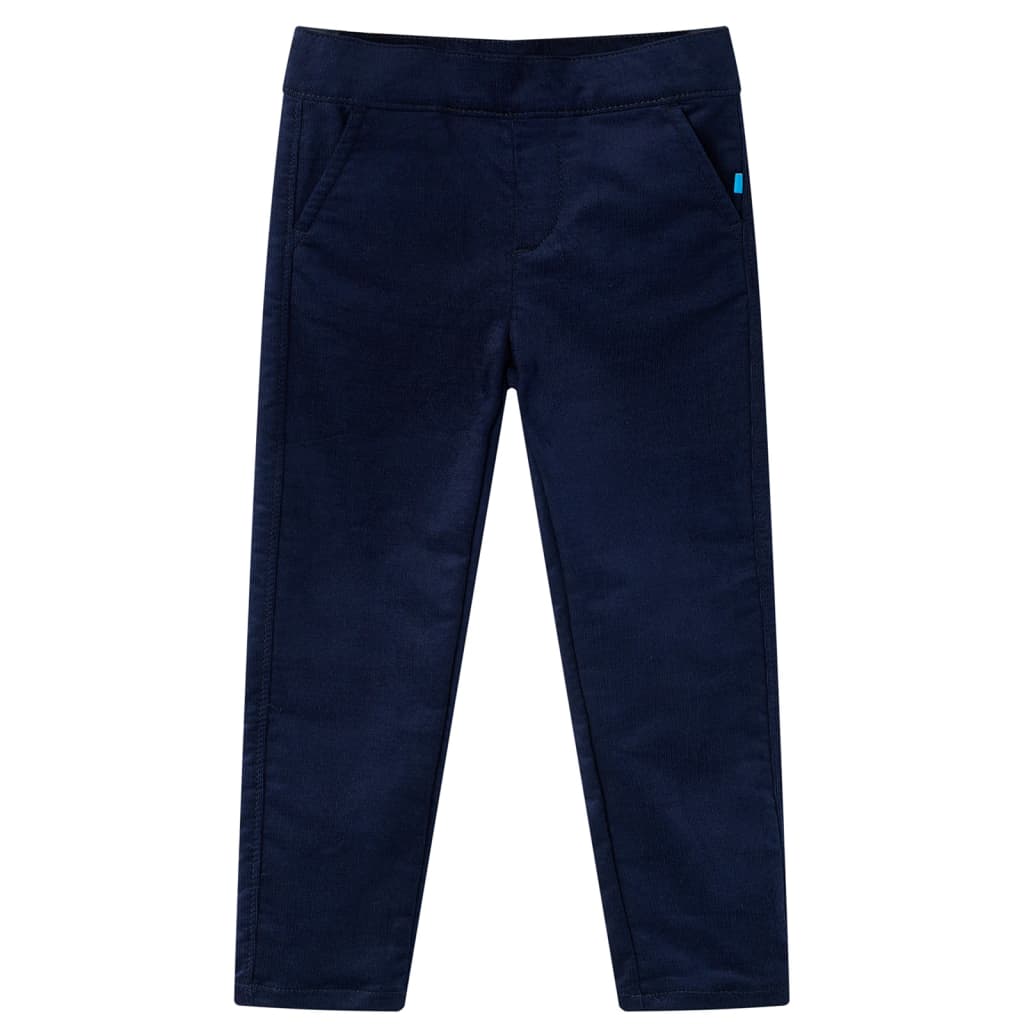 Children's trousers, navy blue, 128