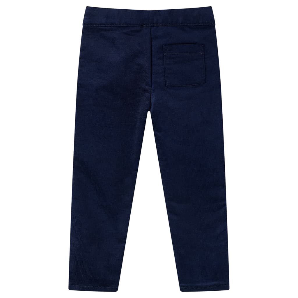 Children's trousers, navy blue, 128