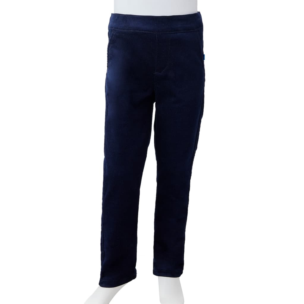 Children's trousers, navy blue, 128