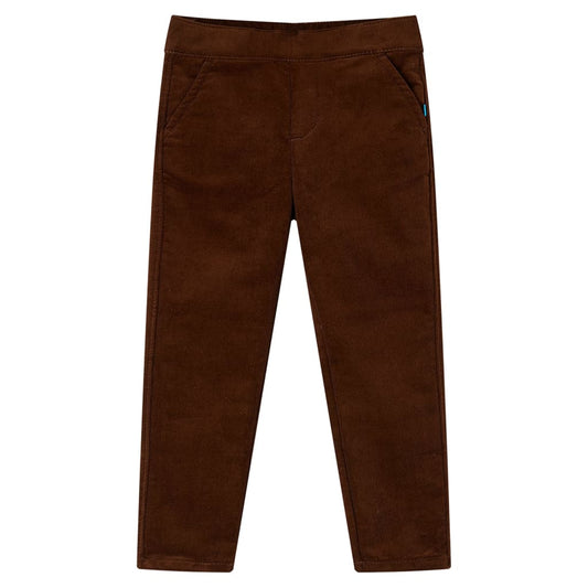 Children's trousers, cognac brown, 116