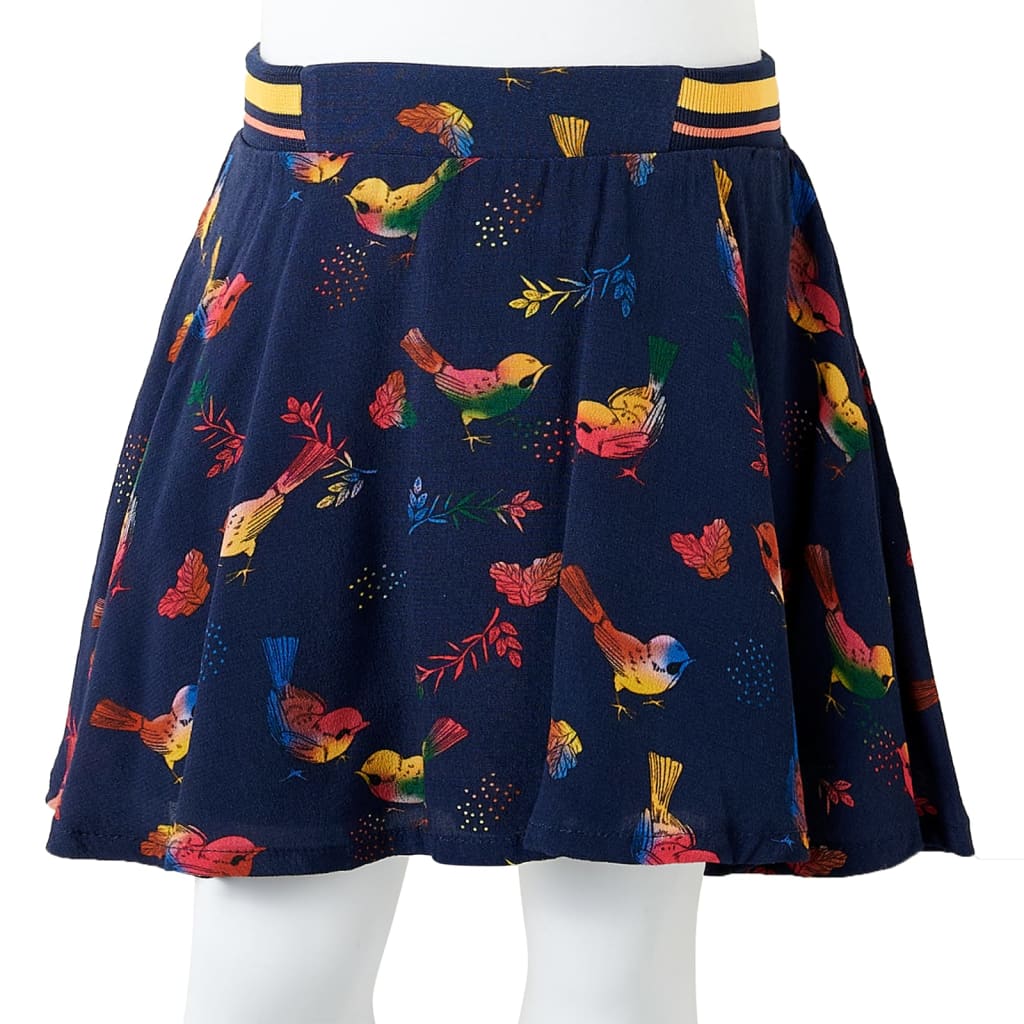 Children's skirt, navy blue, 128