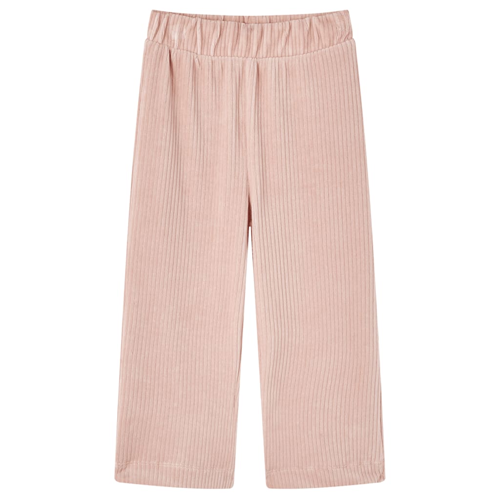 Children's corduroy pants, light pink, 92