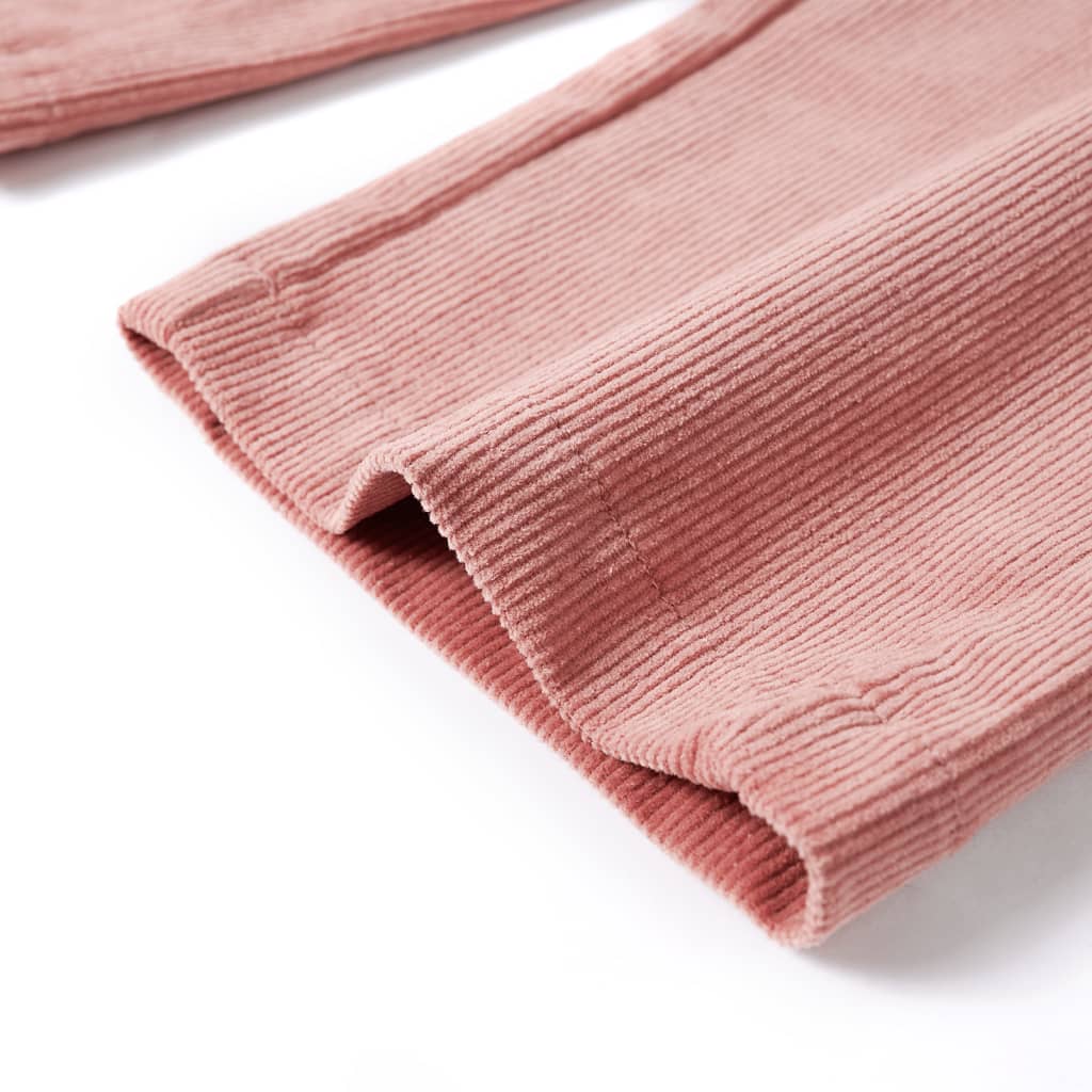 Children's corduroy pants, old pink, 116