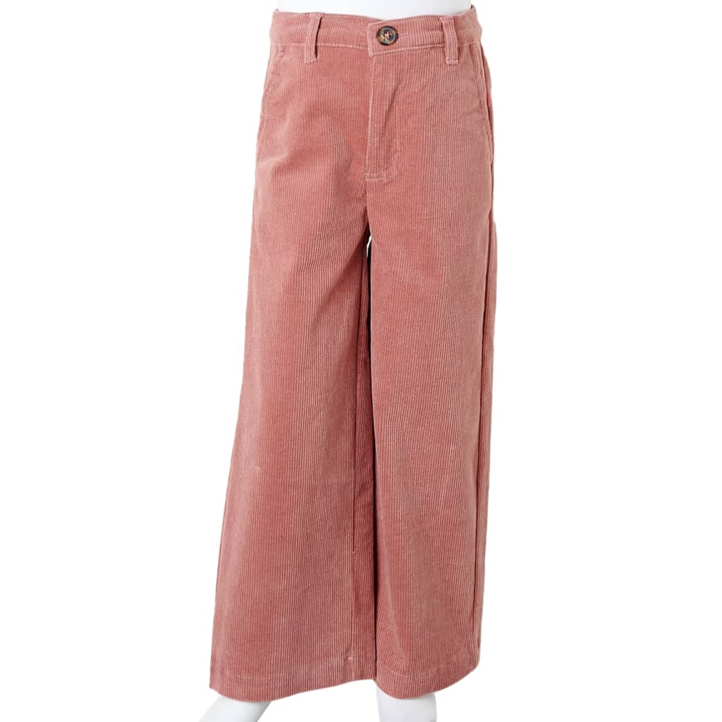 Children's corduroy pants, old pink, 116