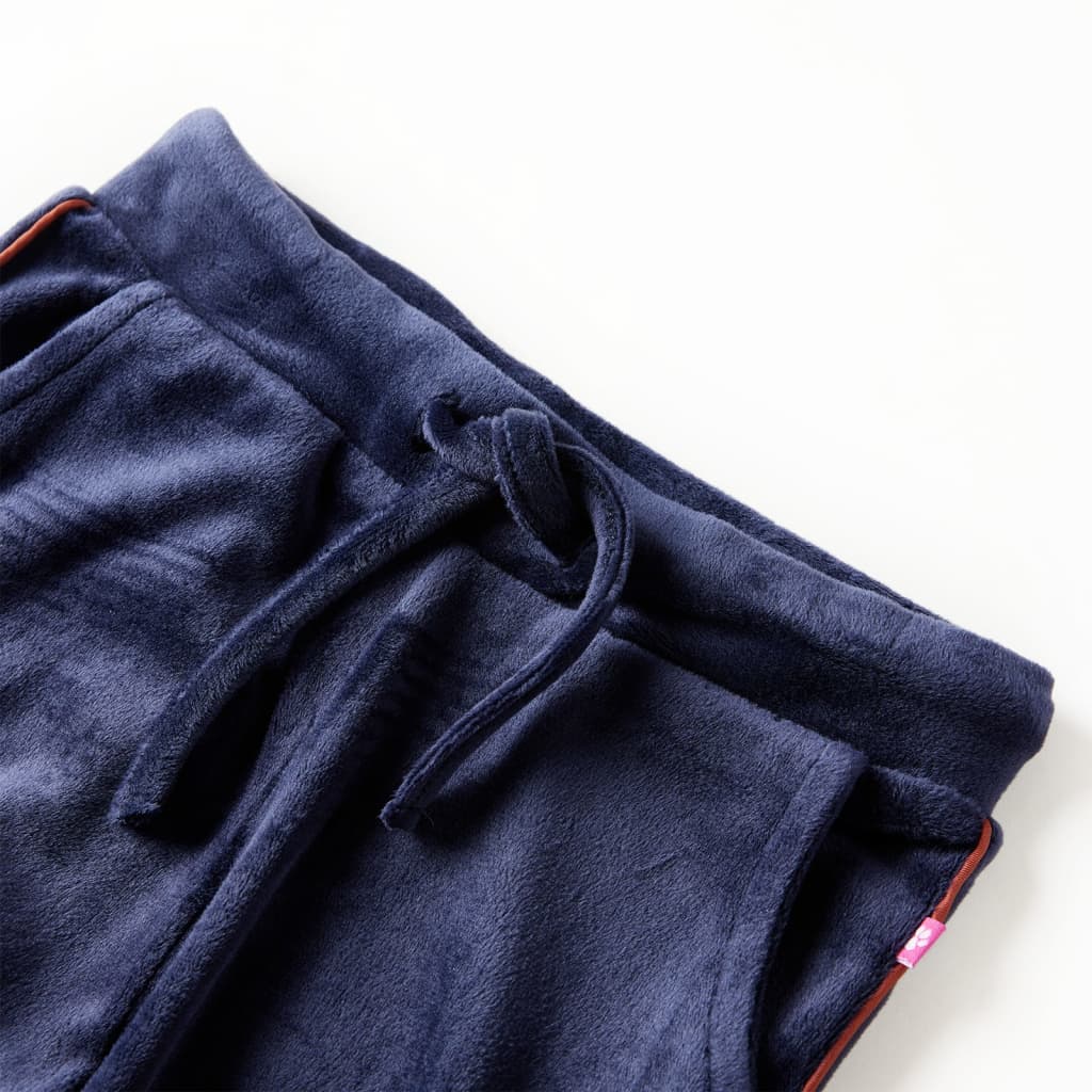 Children's sweatpants, navy blue, 92