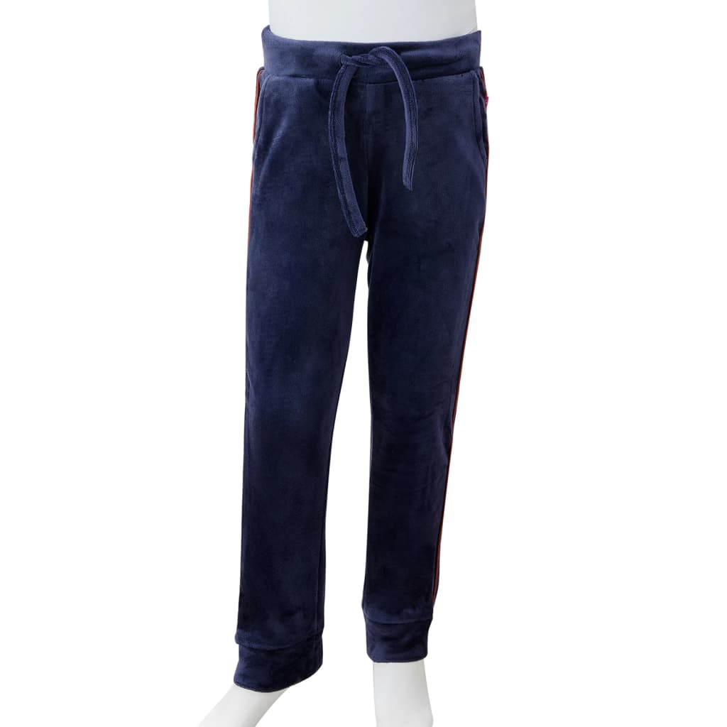 Children's sweatpants, navy blue, 92