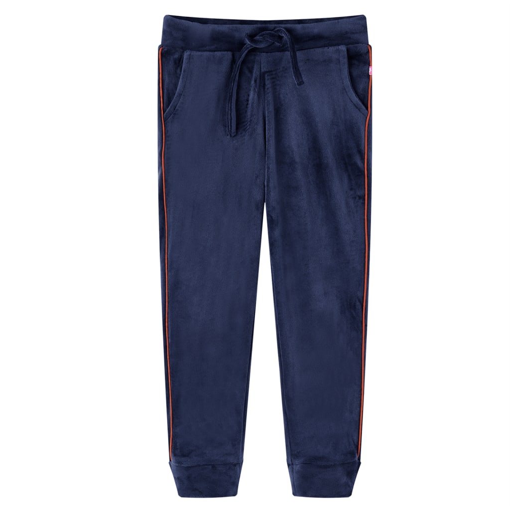 Children's sweatpants, navy blue, 116