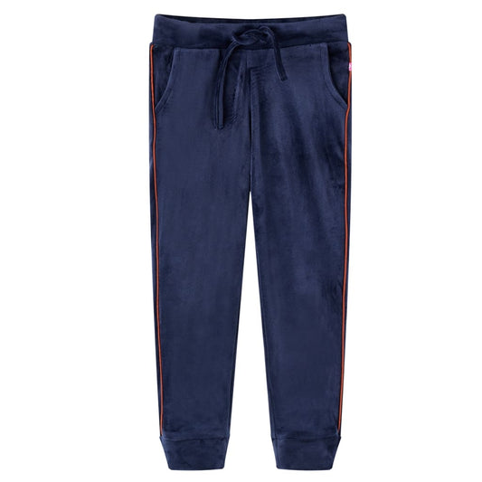 Children's sweatpants, navy blue, 140