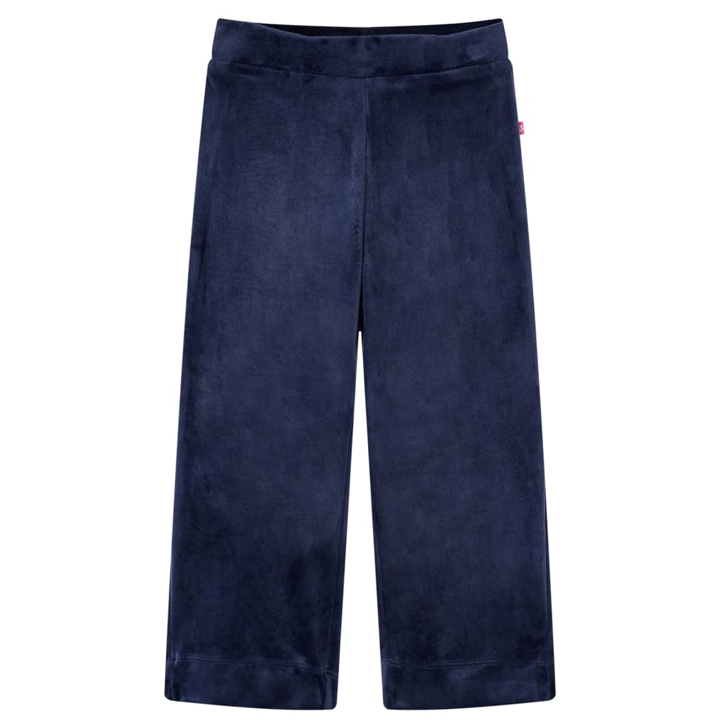 Children's corduroy pants, navy blue, 116