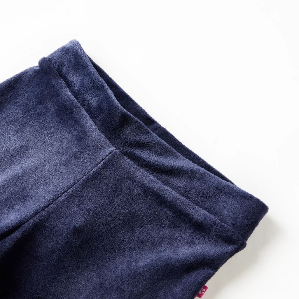 Children's corduroy pants, navy blue, 116