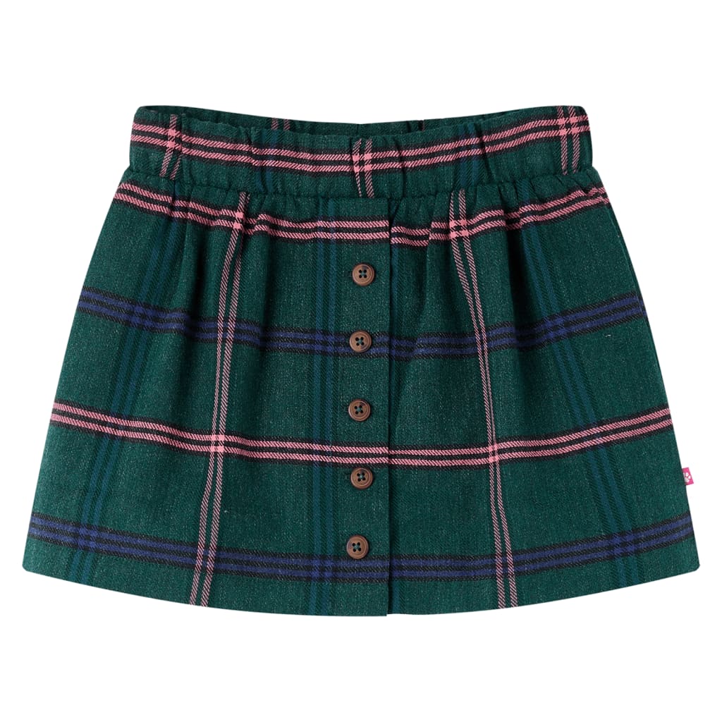 Children's skirt, dark green, 104