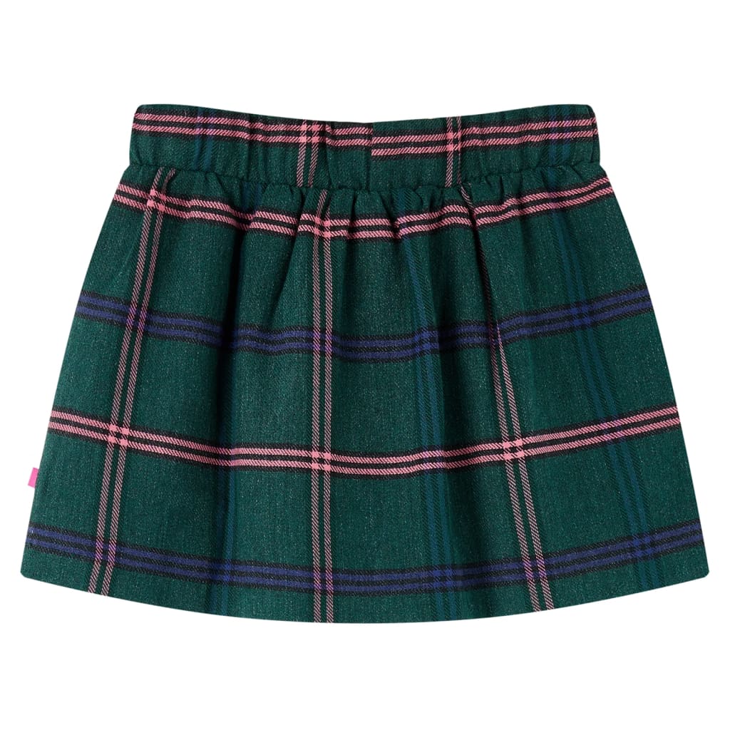 Children's skirt, dark green, 104