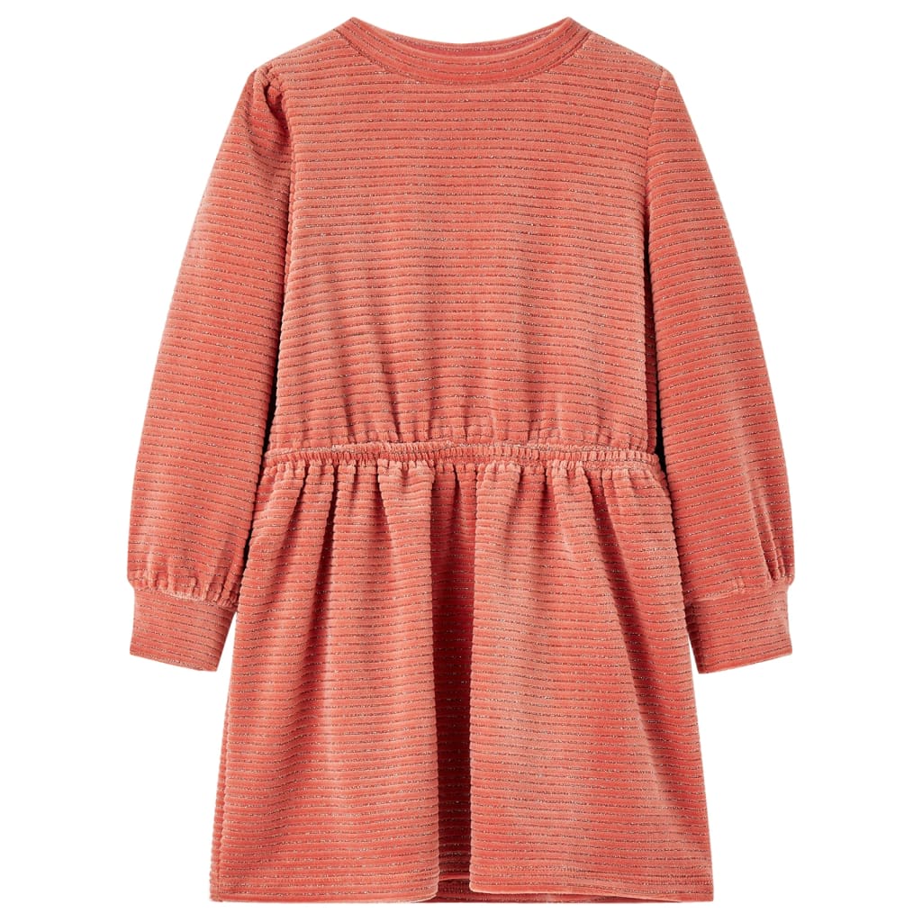 Long-sleeved children's dress, pink, 116