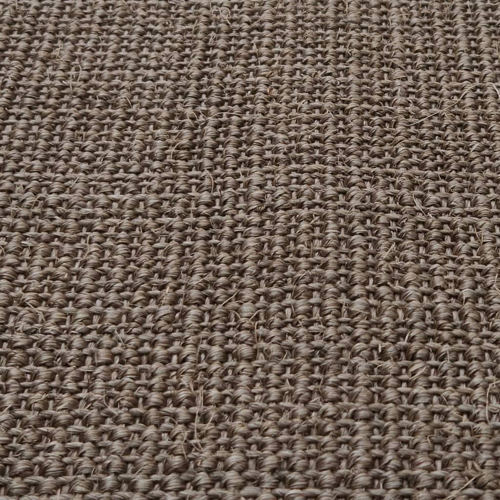 Sisal rug for scratching post, brown, 80 x 300 cm