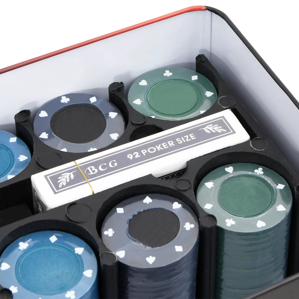 poker chip set, 200 pcs 4 g